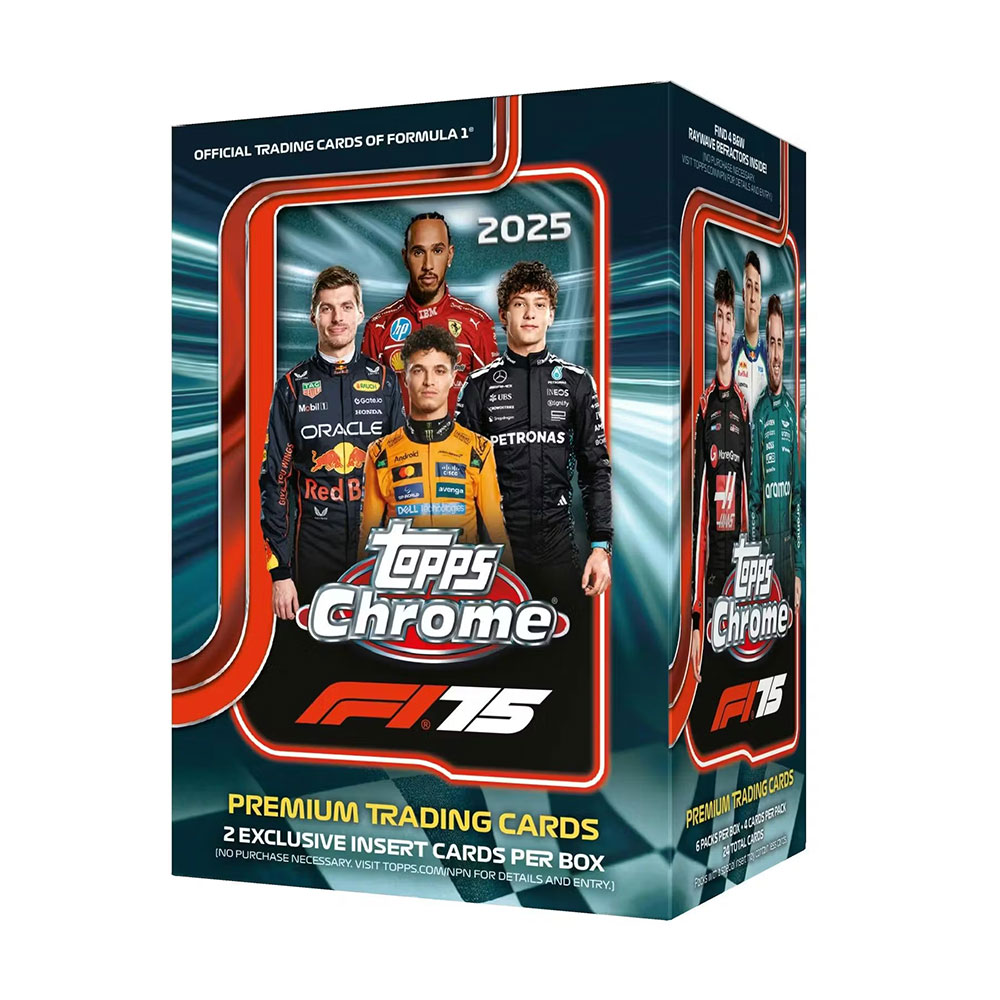 2025 Topps Chrome Formula 1 Value Box 1/23入荷 ｜カード
