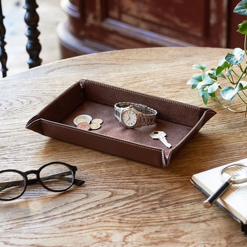 ボタントレーL ブラウン | ホームアクセサリー,マルチラック | Chatani