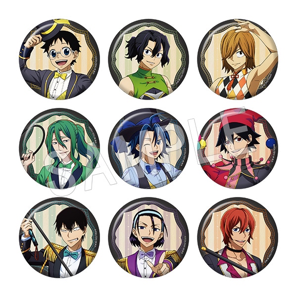 予約】弱虫ペダル LIMIT BREAK トレーディング缶バッジ サーカス ver