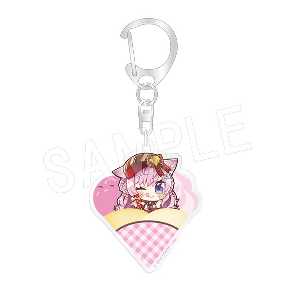 予約】ホロライブ マリオンクレープ クレープ型アクリルキーホルダー