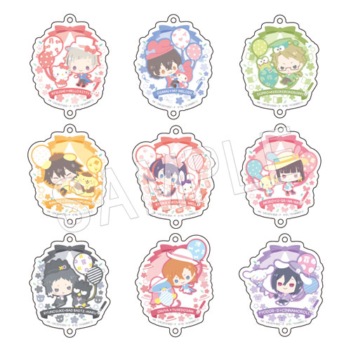 文豪ストレイドッグス×サンリオキャラクターズ ふぉーちゅん☆アクリル