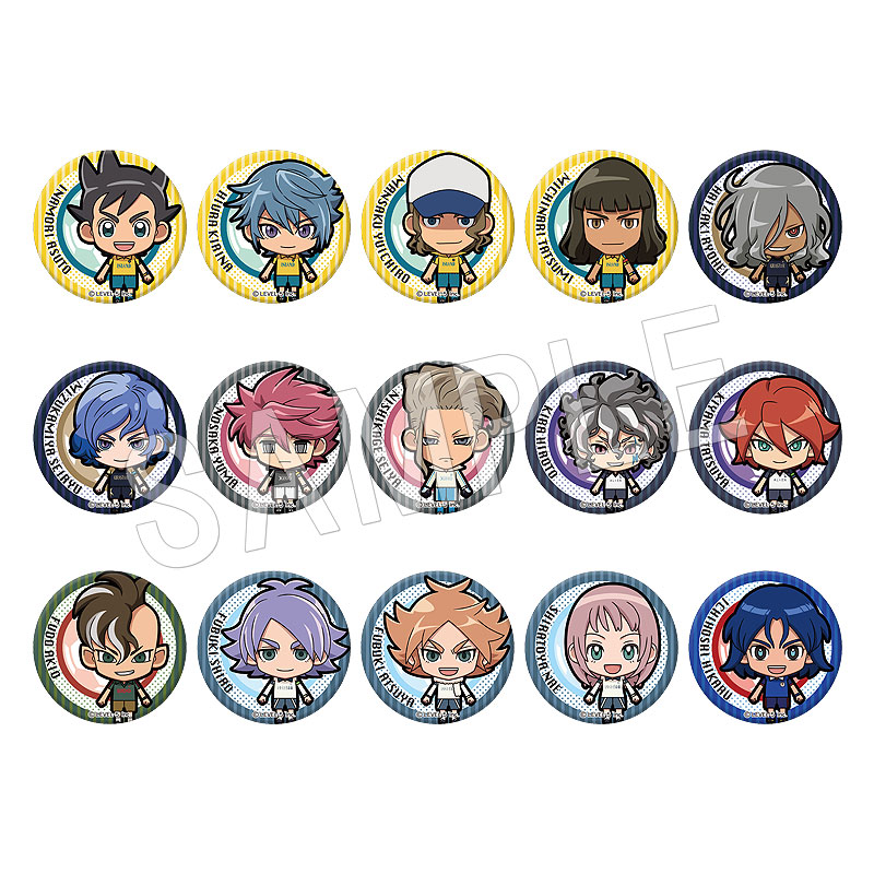 イナズマイレブン SD トレーディング缶バッジ vol.3(pcs) | あ行