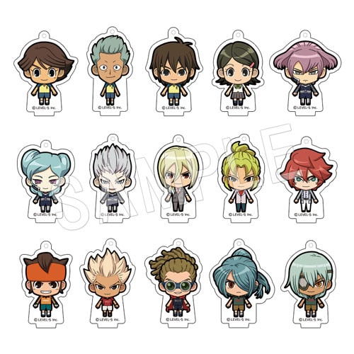 イナズマイレブン SD トレーディングアクリルキーホルダー vol.4(pcs