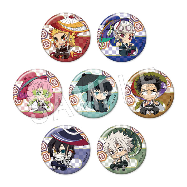 鬼滅の刃 ぺたん娘トレーディング缶バッジ -和傘- vol.2(BOX) | か行