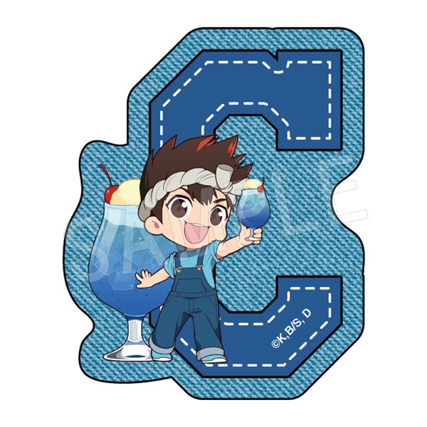 一般予約】Dr.STONE ダイカットステッカー ミニキャラ デニムver