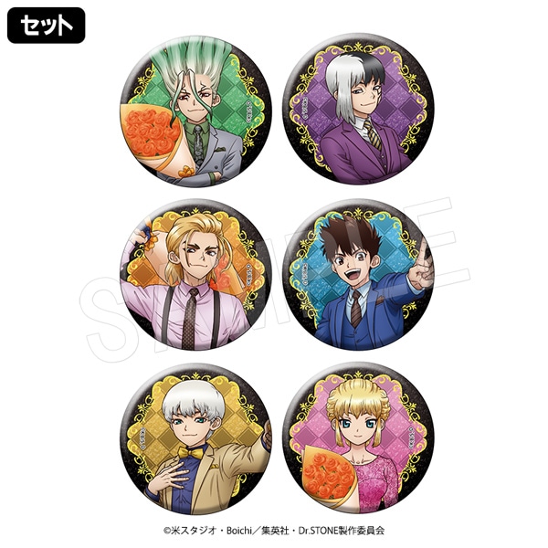 theキャラ ブラックスーツ 缶バッジ 29個 石神千空 B Dr.STONE THEキャラ