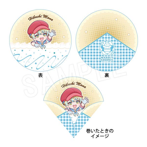 12月～1月発送】にじさんじ ハンカチ マリオンクレープ 緋八マナ | な