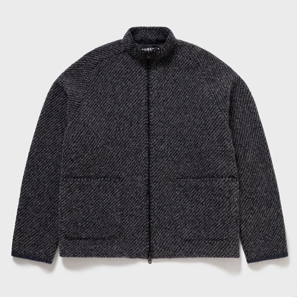 CIENTO WEB STORE - nanamica 26SS】 5G Zip Cardigan (Black) S26SJ007