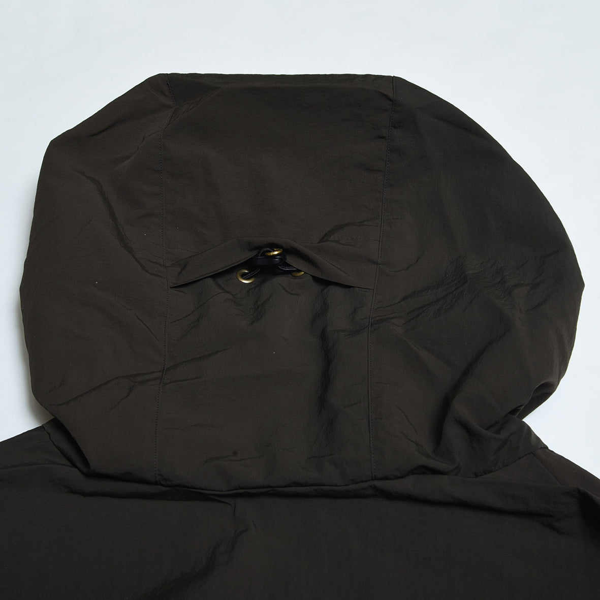 charbon / LIMONTA D/WASHER NYLON ZIP UP PARKA BROWN