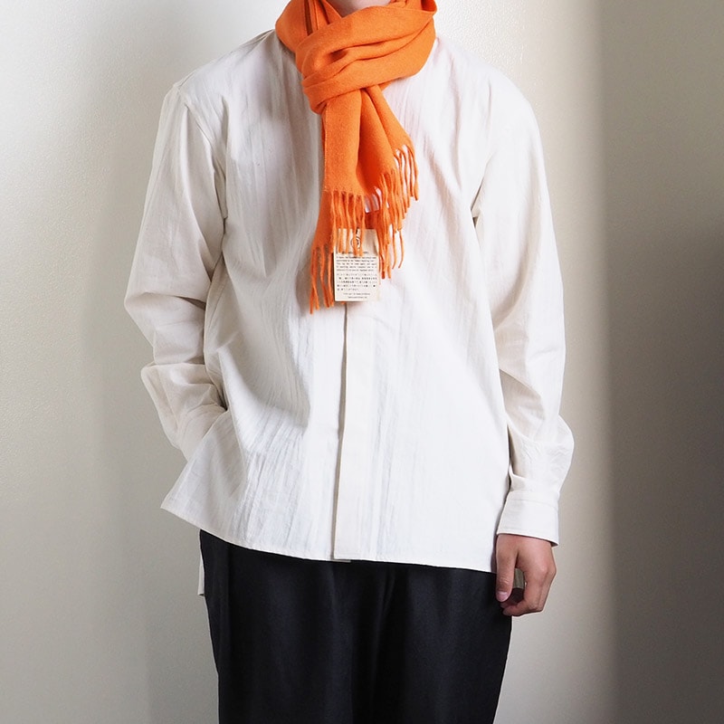 THE INOUE BROTHERS Brushed Scarf ザイノウエブラザーズ ブラッシュド