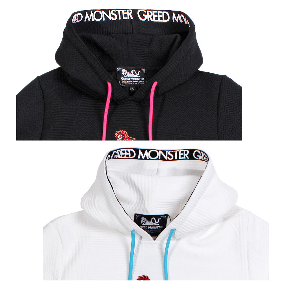 ブランド,GREED 未使用 GREEDMONSTERジャガードスタンドカラープル