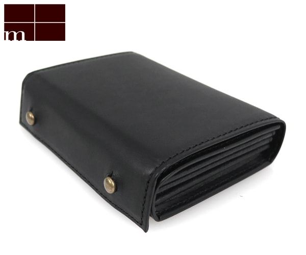 エムピウ m+ ミッレフォッリエ 2P25 ミニ財布 （カラー：ネイビー