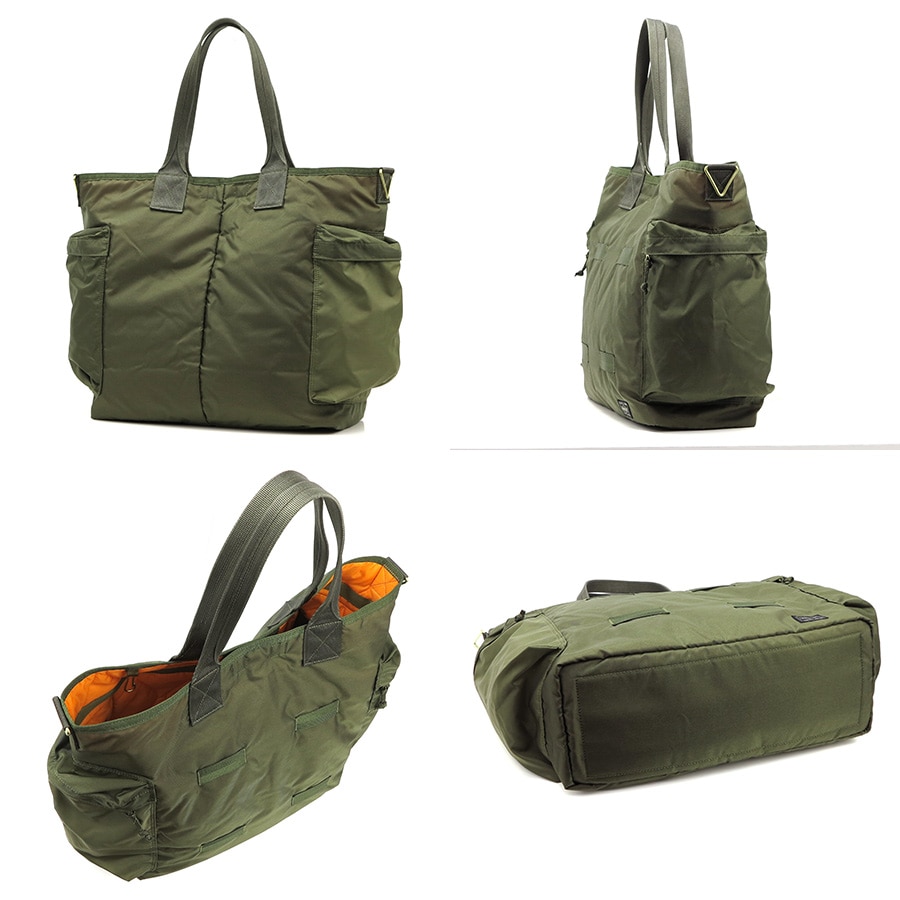 ポーター フォース 2WAYトートバッグ 855-07500 （カラー：オリーブ