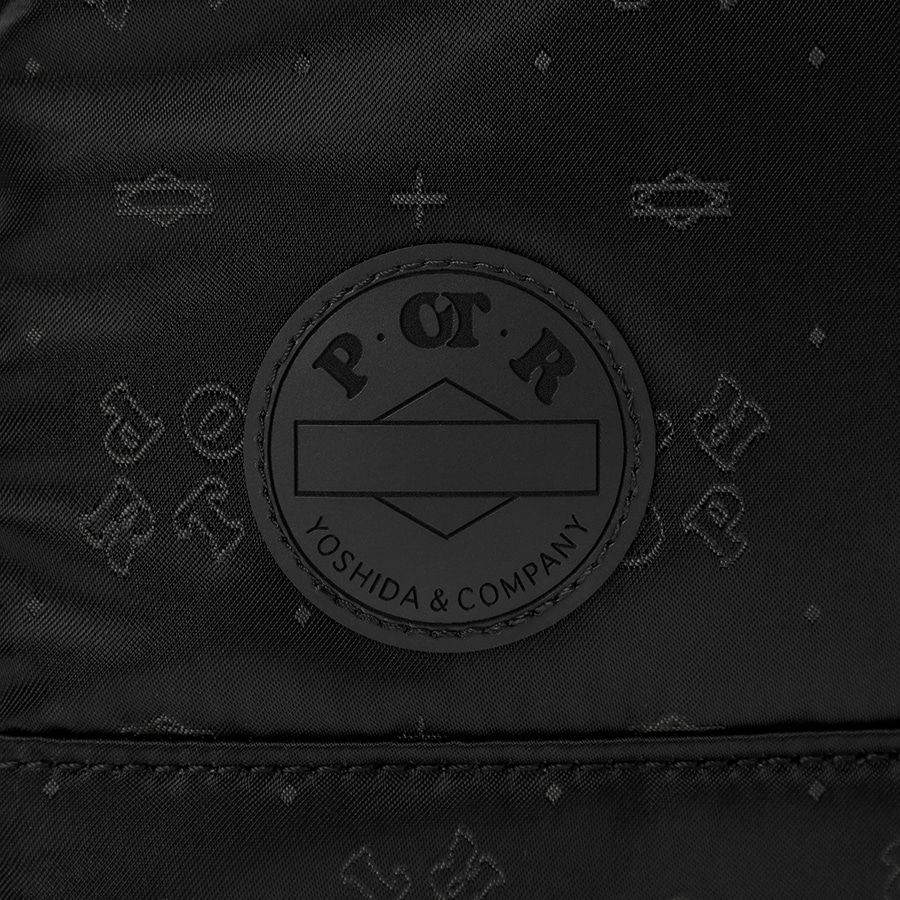 POTR モノグラム トートバッグ 998-05481 （カラー：ブラック） | ピー