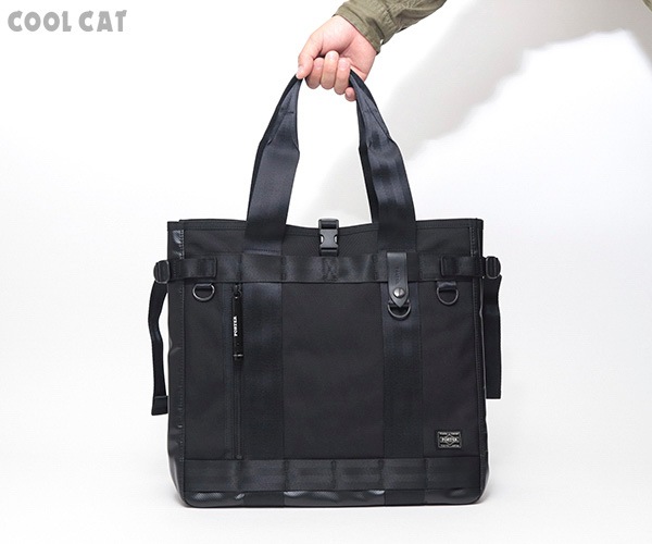 ポーター ヒート トートバッグ 703-06971 （カラー：ブラック