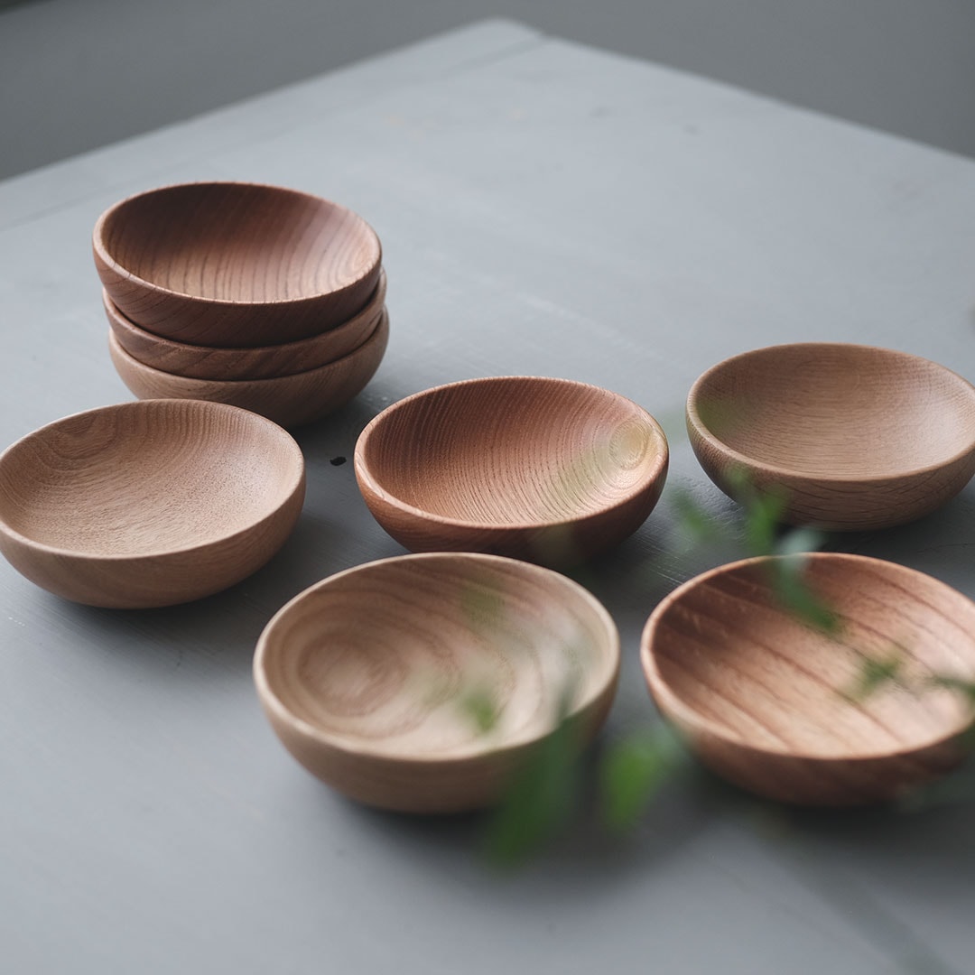 木のナッツボウル/浅型/材種いろいろ | 工房 雲 | 糸島くらし×ここのき