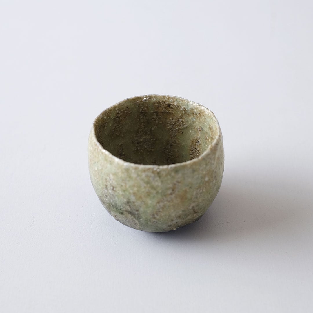 唐津灰被り ぐい呑み/一点もの | 唐津焼 雅樂窯 ( うたがま ) | 糸島