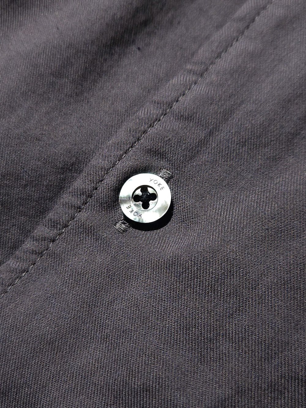 YOKE(ヨーク) GARMENT DYED COTTON SILK TWILL SHIRT - COLDBECK