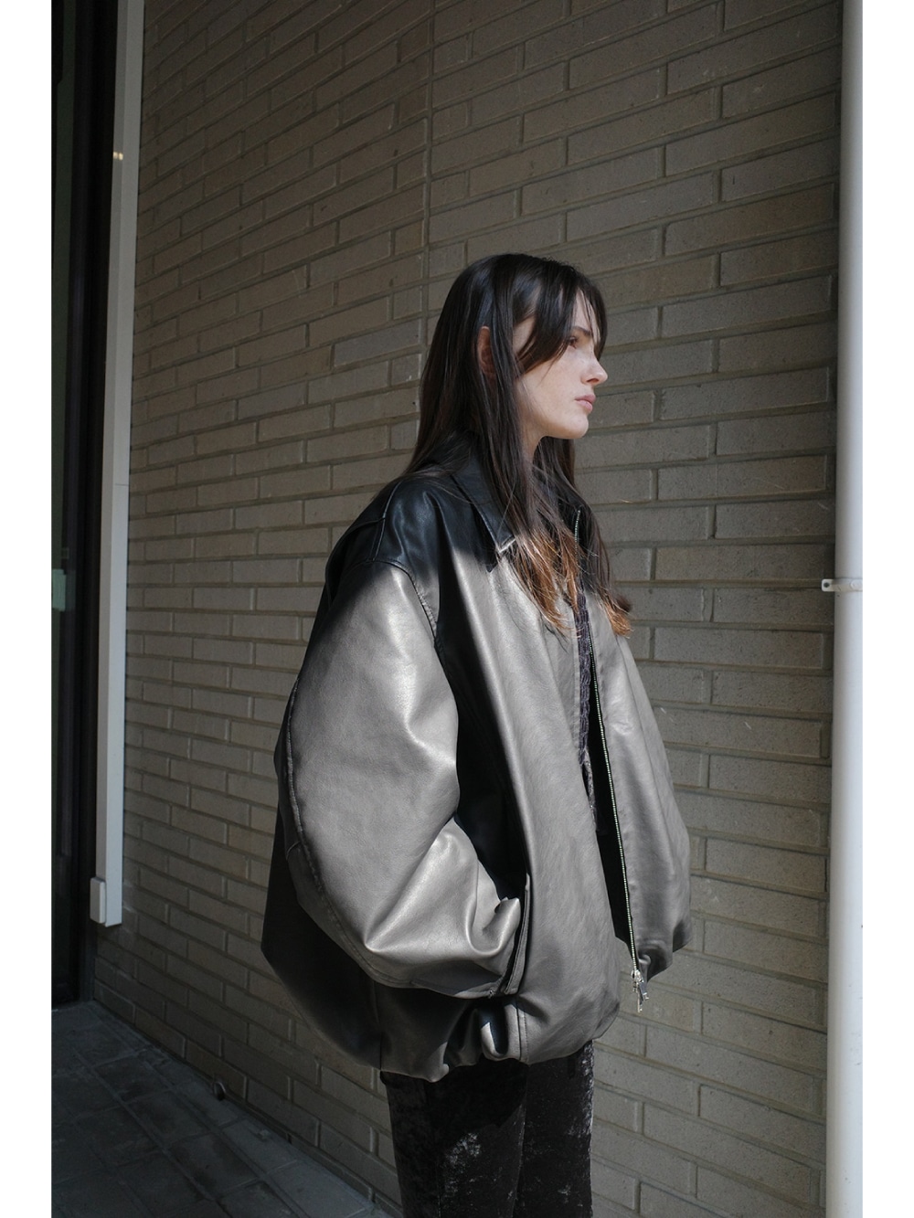 CLANE(クラネ) FAKE LEATHER BALLOON JACKET - COLDBECK ONLINE
