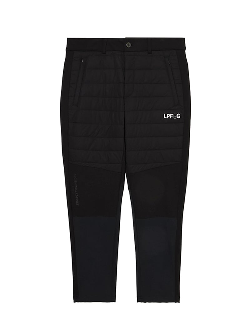 LPFG メンズ 中綿 キルティング パンツ |LUCIEN PELLAT-FINET LPFG