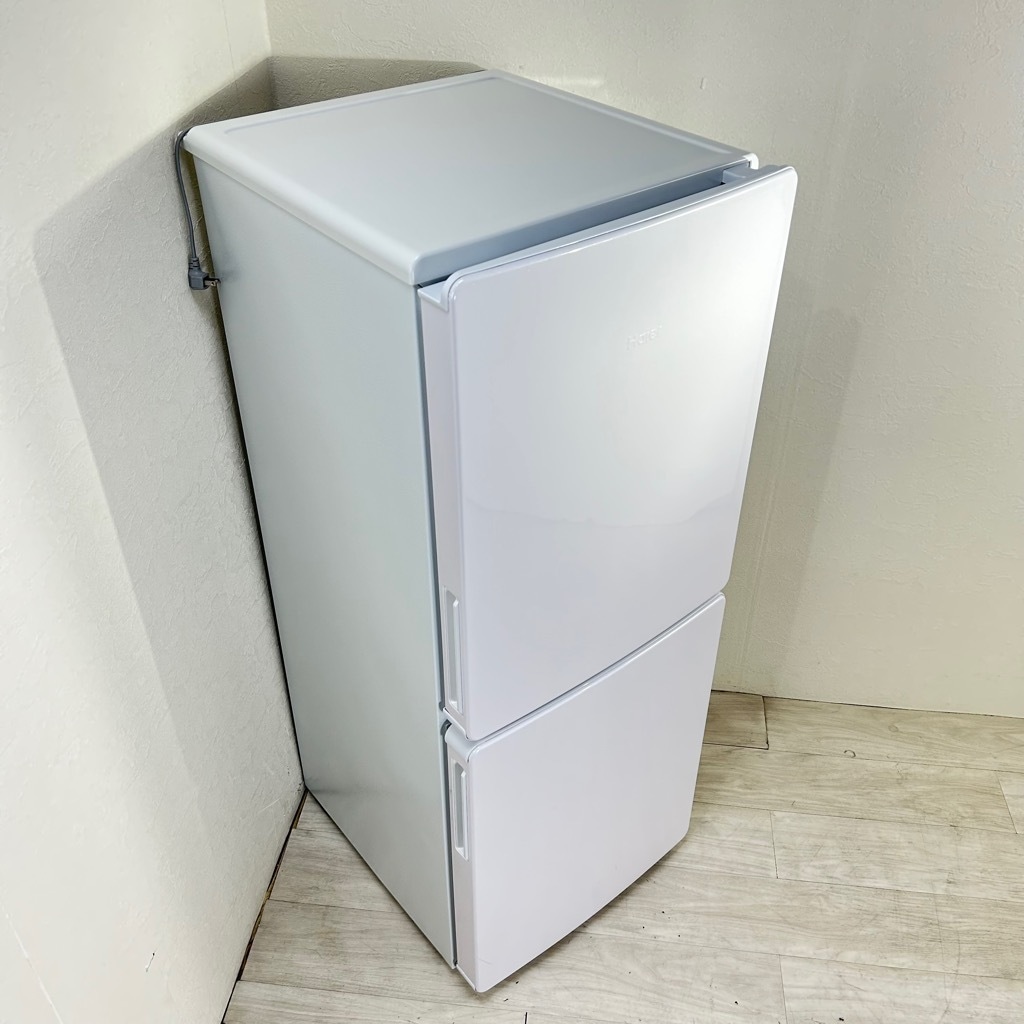 中古高年式 148L 2ドア冷蔵庫 ハイアール JR-NF148CK 2022年製