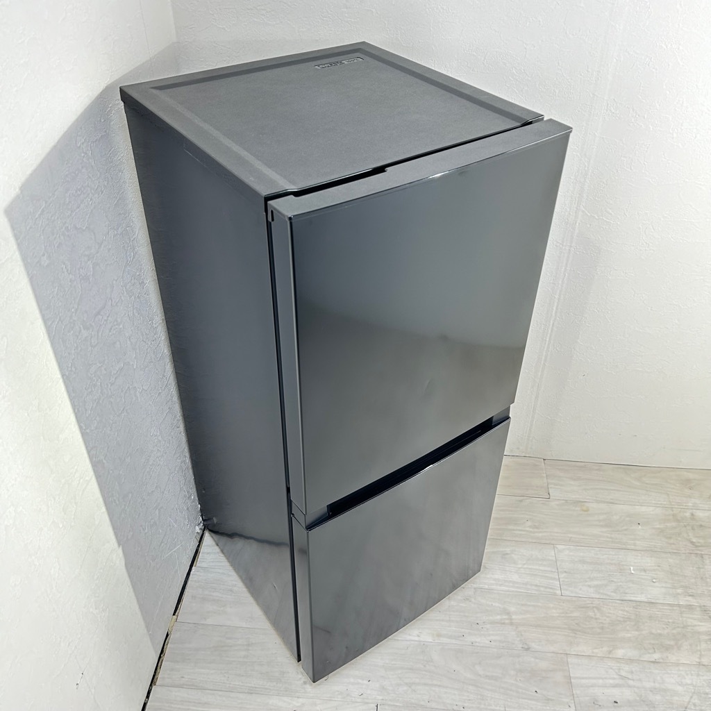 中古 121L 2ドア冷蔵庫 ハイアール JR-NF121NJ 2022年製 ブラック