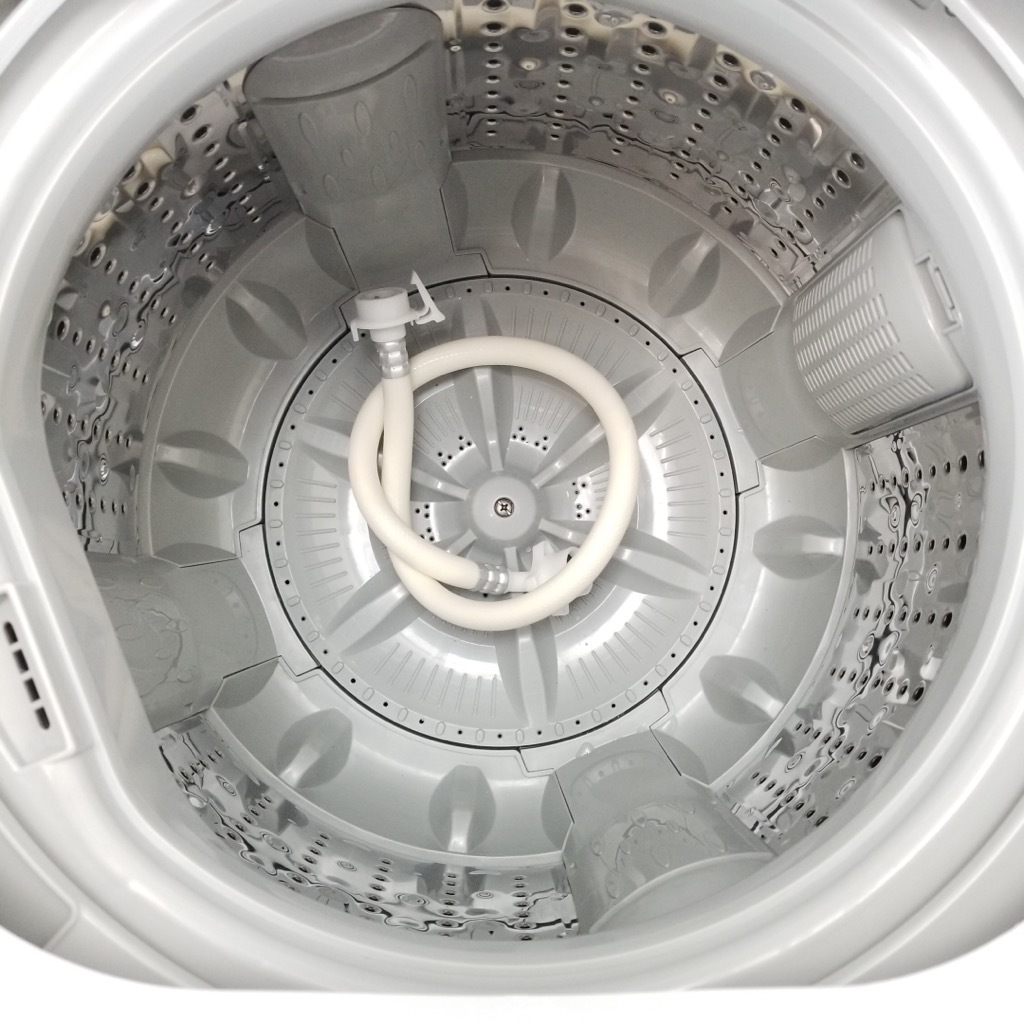 中古 高年式 全自動洗濯機 東芝 4.5kg 東芝 ピュアホワイト 2018年