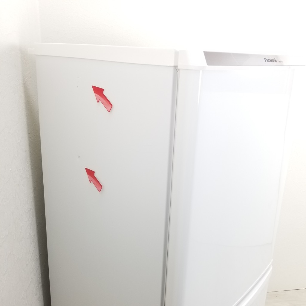中古 冷蔵庫 パナソニック NR-B146W-W 2013年製 138L 2ドア 自動霜取り