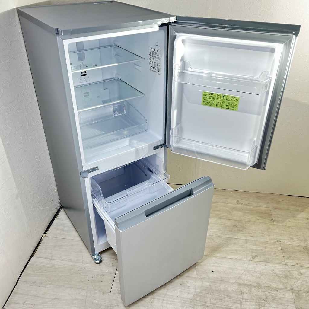 YTK TBT シャープ 2022年製 2ドア冷蔵庫 SJ-D15H 152L 2ドア冷蔵庫