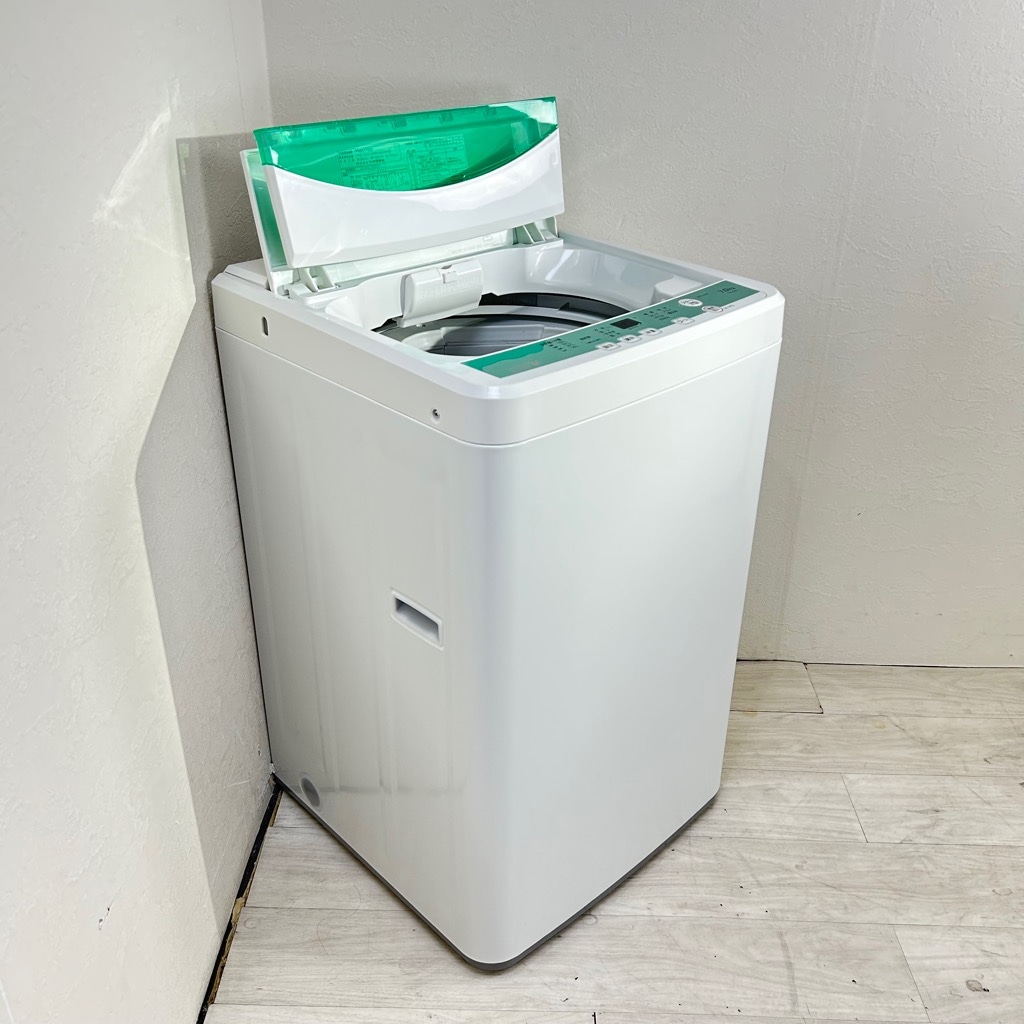 中古 7.0kg 全自動洗濯機 送風乾燥機能 ヤマダ電機 YWM-T70D1 2018年