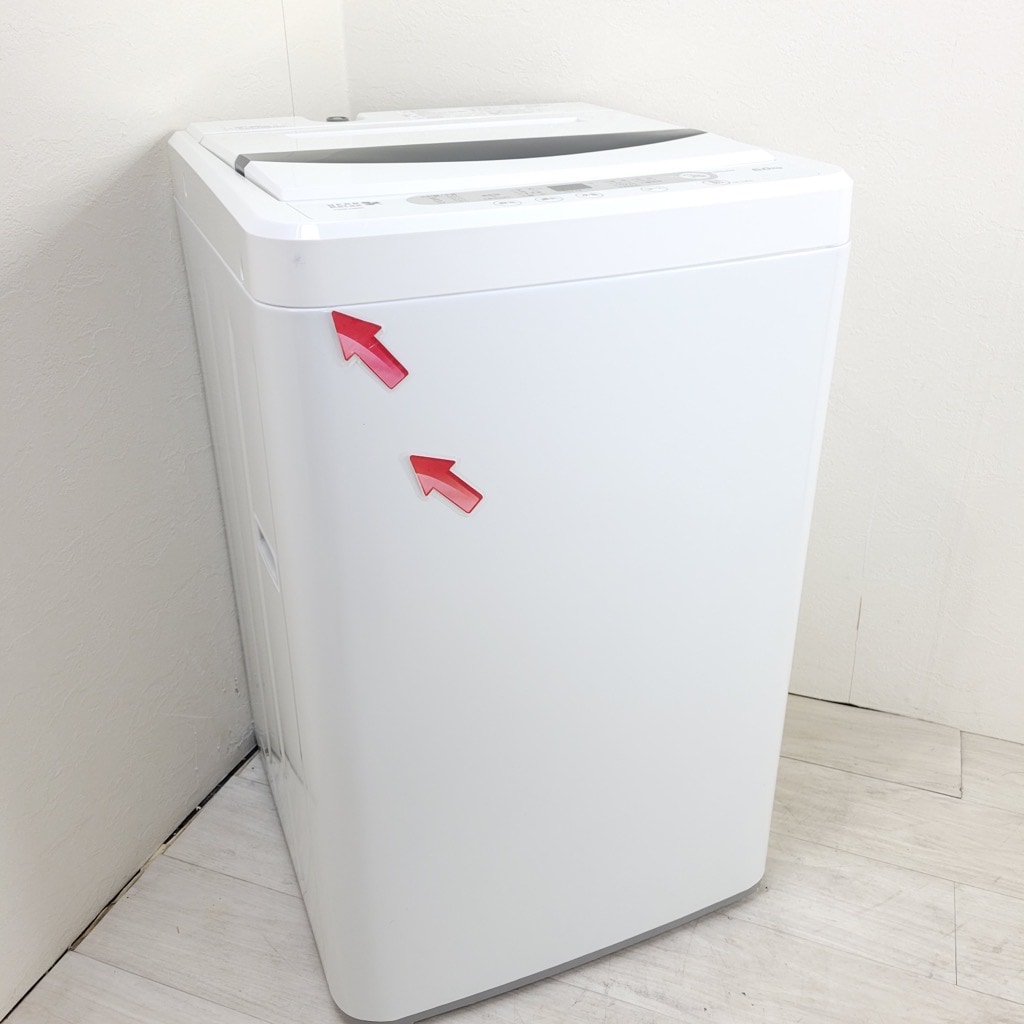 中古 全自動洗濯機 ヤマダ電機 6.0kg YWM-T60A1 2018年製造 一人暮らし