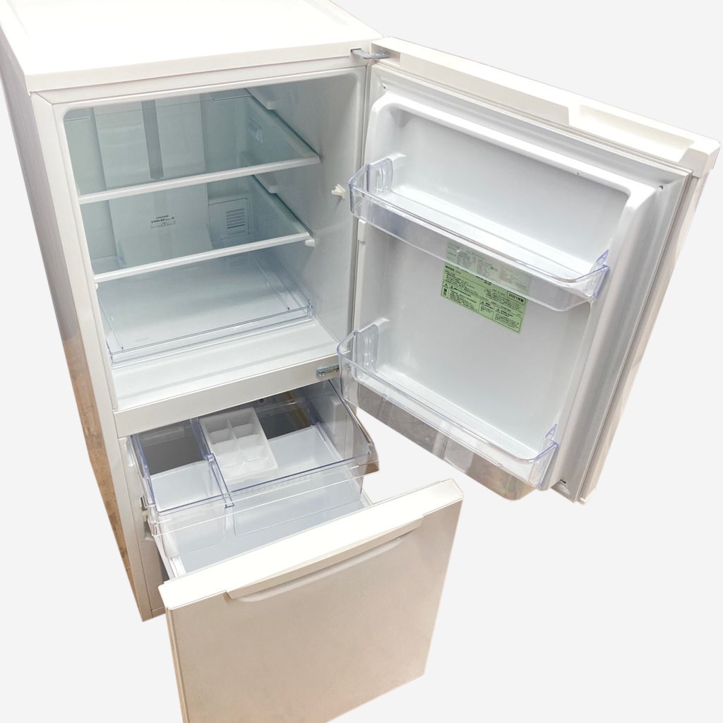 中古 149L 2ドア冷蔵庫 ニトリ NTR-149WA 2021年製 自動霜取りファン式