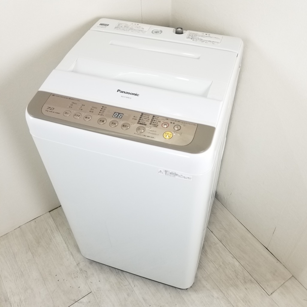 中古 高年式 7.0kg 全自動洗濯機 パナソニック 2017年製造 NA-F70PB10