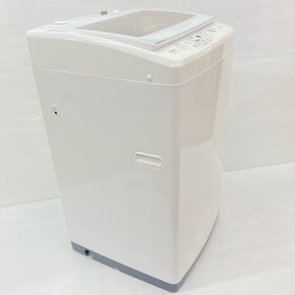 中古 アクア ガラストップシリーズ 7.0kg 全自動洗濯機 送風乾燥機能