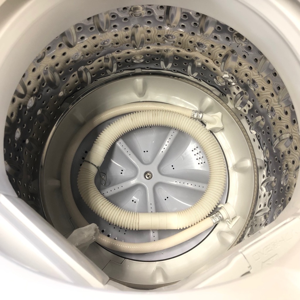 中古 4.5kg 全自動洗濯機 シャープ 送風乾燥機能 ES-G4E3-KP 2016年