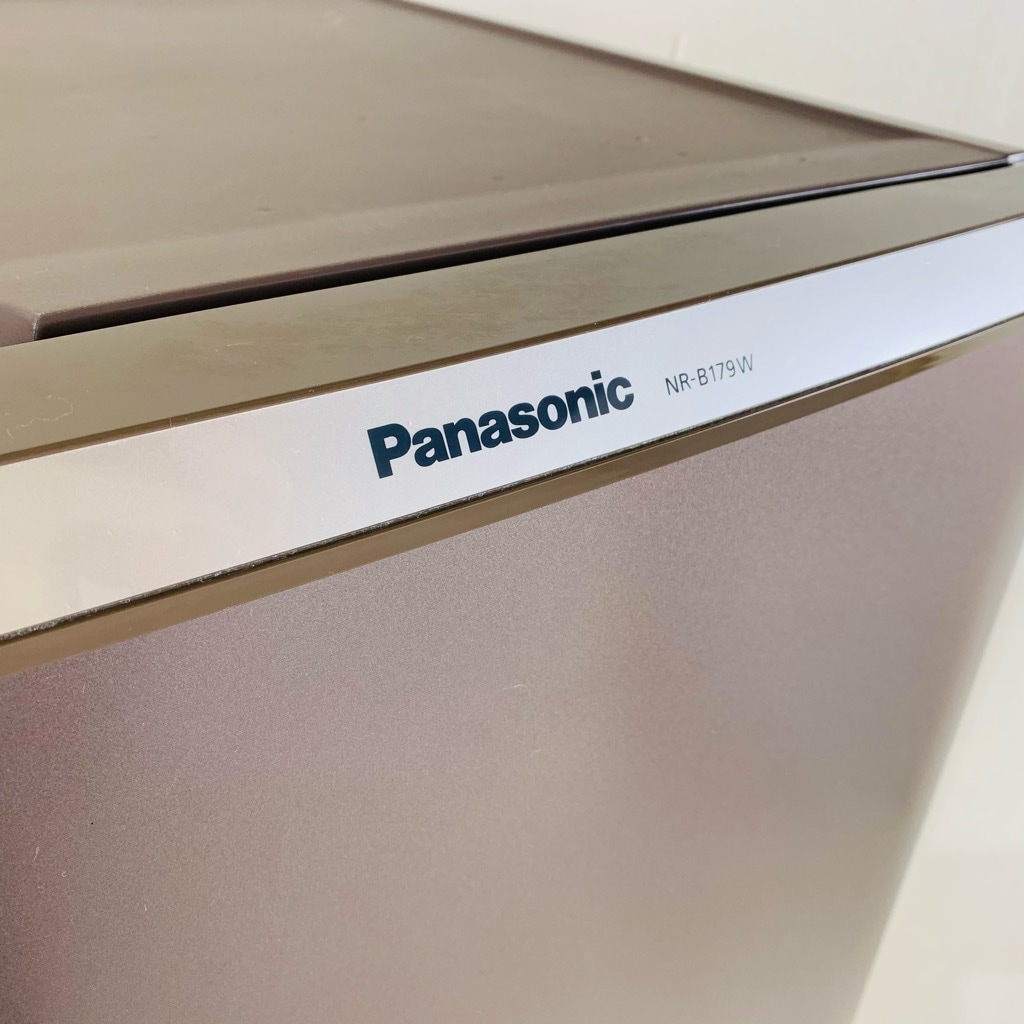 6ヶ月保証付 168L 2ドア冷蔵庫 ブラウン パナソニック 2016年製～2017