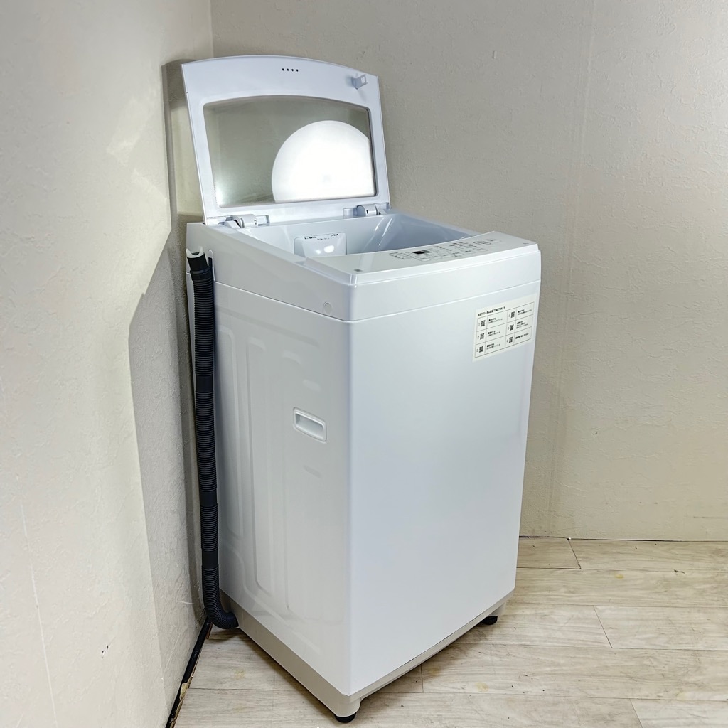 中古 全自動洗濯機 風乾燥機能 ニトリ 6.0kg NTR60 2021年製