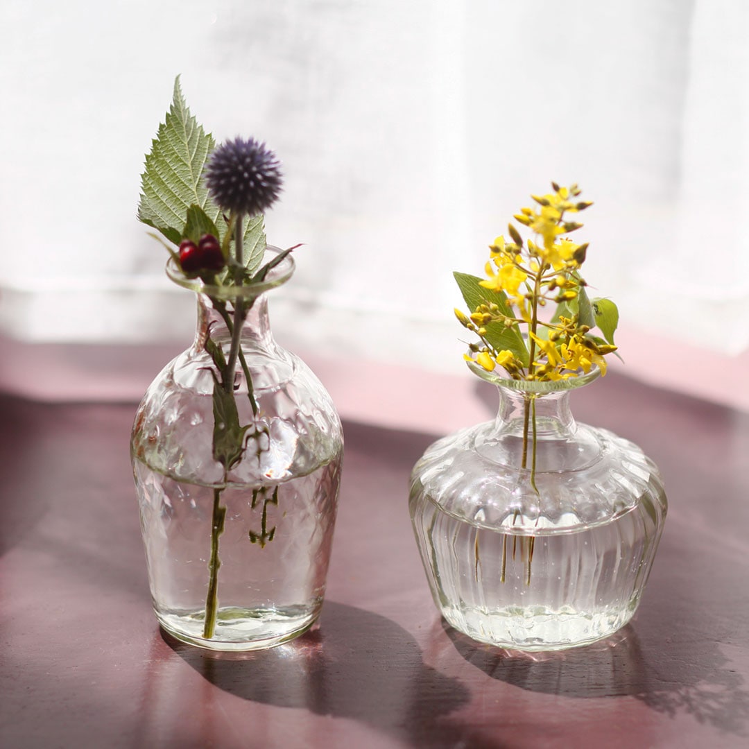 くるみガラス 野の花こびん （ガラス工房 橙） | すべての商品 | cotogoto