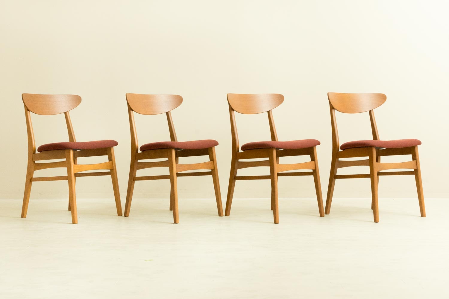 Dining Chair 4脚set チーク オーク 北欧家具 通販 CLOVERSKY