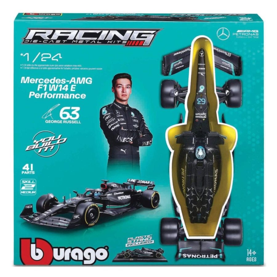 F1ミニカー1/18メルセデスAMG ジョージラッセル モナコGP2022 【公式通販】