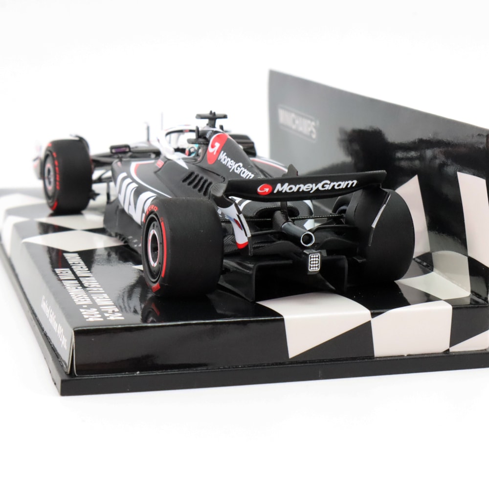 ミニチャンプス 1/43 マネーグラム ハース F1チーム VF-24 ケビン