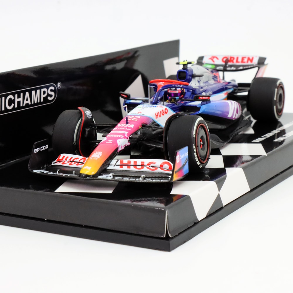 ミニチャンプス 1/43ビザ キャッシュ RB F1 チーム VCARB01 2024年
