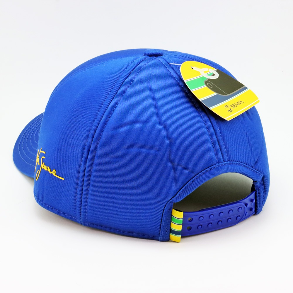 アイルトン セナ NACIONAL レプリカ ベースボール キャップ | キャップ