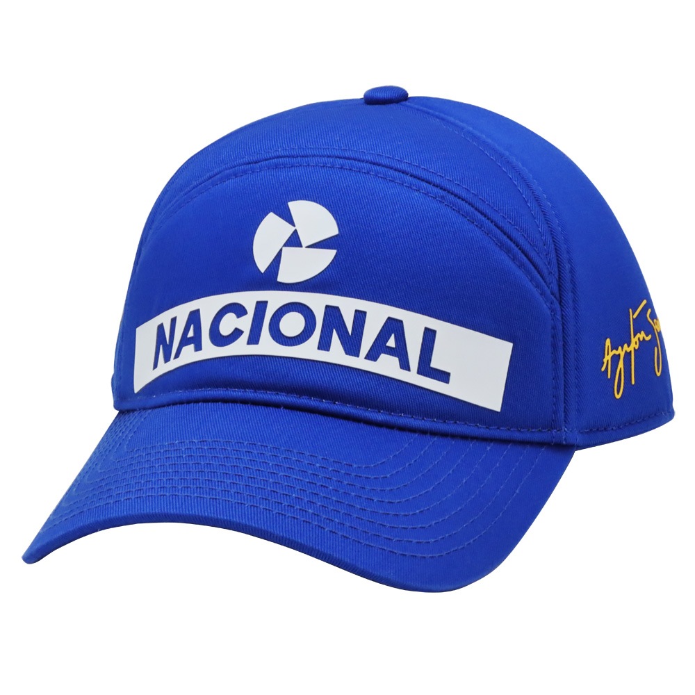 アイルトン セナ NACIONAL レプリカ ベースボール キャップ | キャップ