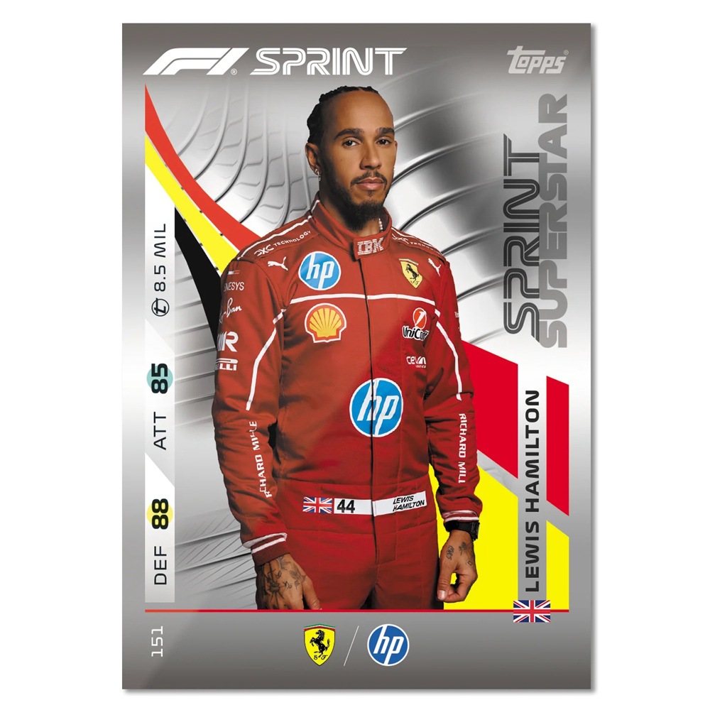 2025 Topps Turbo Attax F1 トレーディングカード - ダイヤモンド