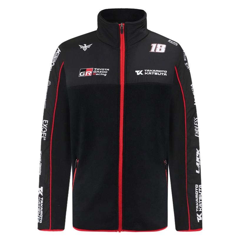 2024 TOYOTA GAZOO Racing WRC 勝田 貴元 TK フリース ジャケット