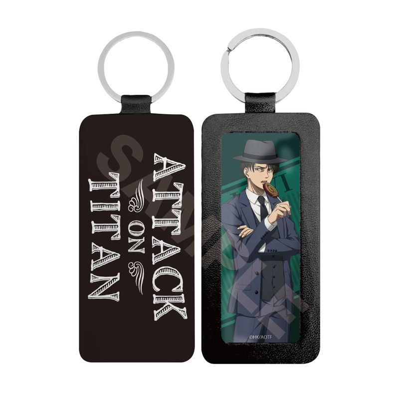 進撃の巨人」The Final Season』レザーキーホルダー 04 リヴァイ