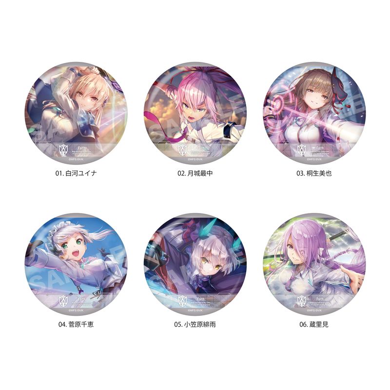 ヘブンバーンズレッド』缶バッジ 03 第31C部隊 全6種 コンプリートBOX