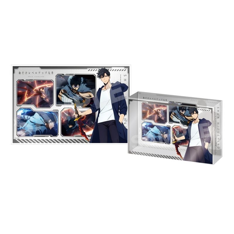 俺だけレベルアップな件』クリスタルアートボード 01 水篠 旬 | 人気