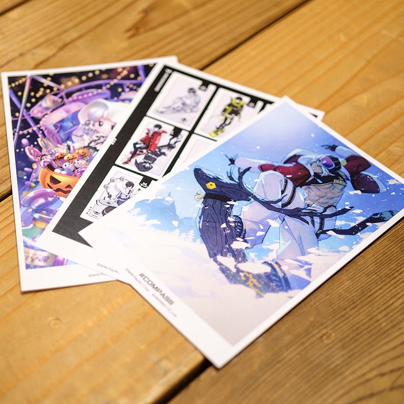 アートポストカードセット（3枚1組）（全12種） | 販売終了品